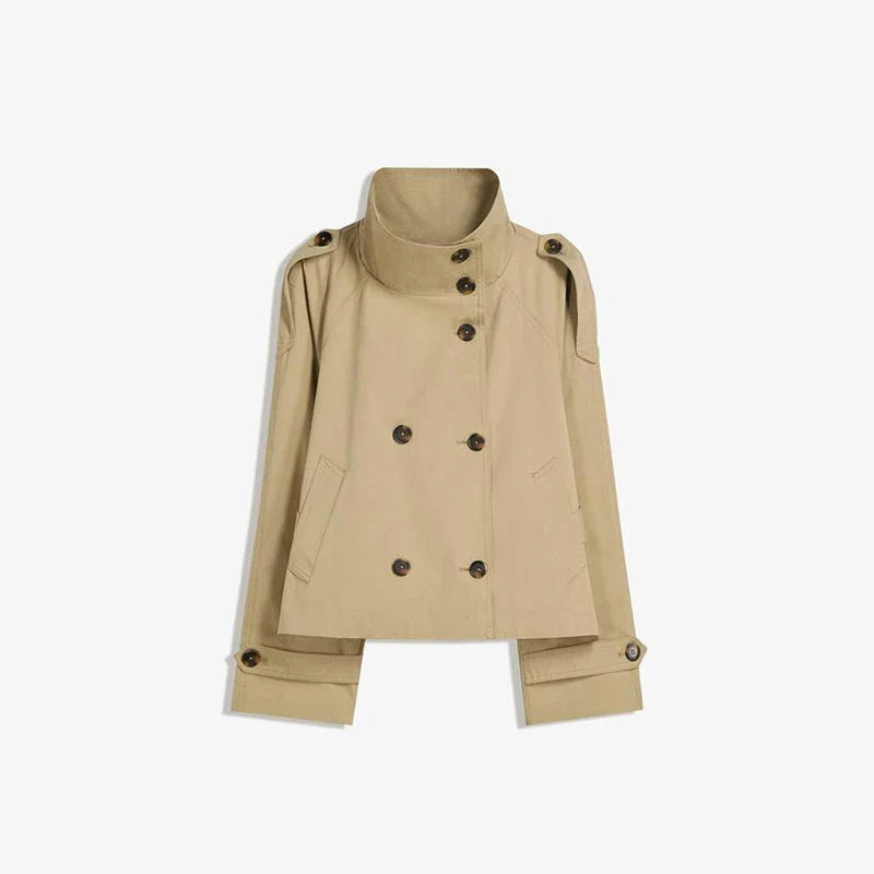 SHORT TRENCH COAT