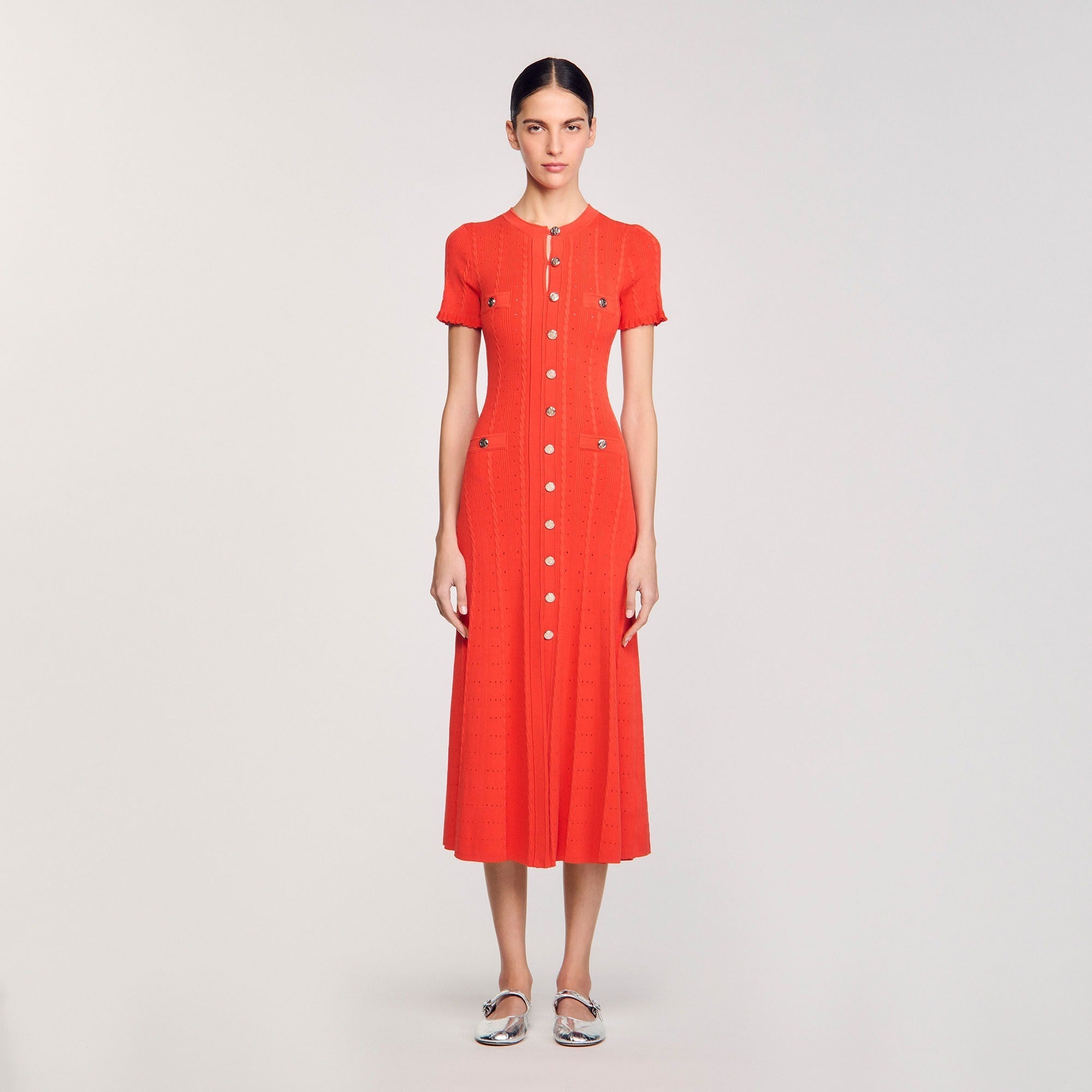 Romina | Knitted Midi Dress